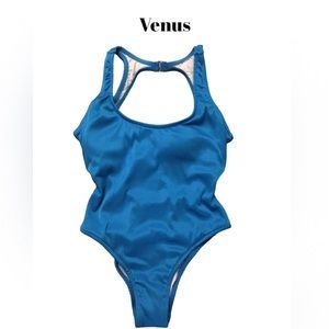 Venus one piece swimsuit size 6 turquoise blue New without tags